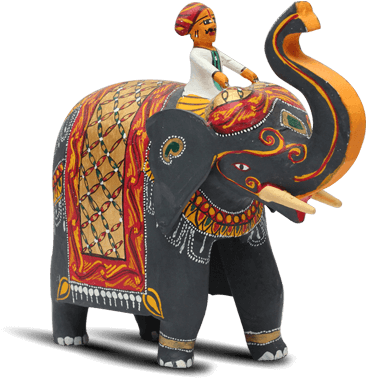 Wonders With White Poniki - Indian Elephant (455x800), Png Download