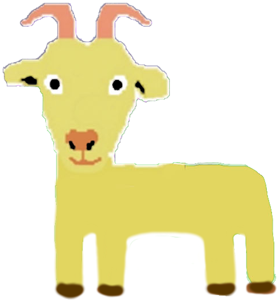 Goat Clipart Name (1920x1080), Png Download