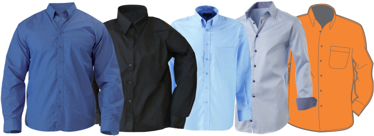 Executive Oxford, Imported Shirts - Branded Shirt Png (749x292), Png Download
