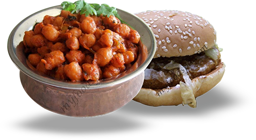 Freshly Prepared Ready To Eat Indian Snacks & Sweets - Fast Food (500x275), Png Download