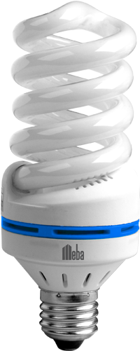 Meba Energy Saving Light Bulbs Ms6117 28w - Incandescent Light Bulb (500x500), Png Download