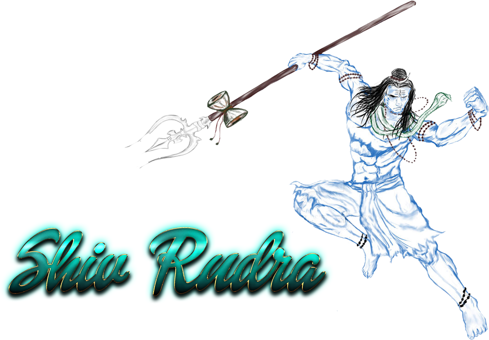 Shiv Rudra Png - Mahadev Tandav Sticker (1920x1200), Png Download