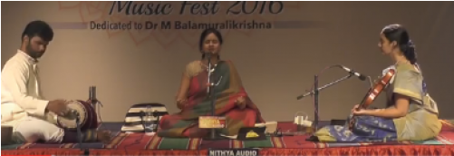 Carnatic Vocal L Ranjani Sivakumar Siddareddy L Global - Sitting (500x500), Png Download