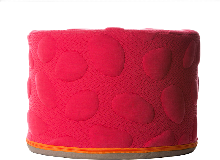 Nook Sleep Systems Pebble Pouf (740x600), Png Download