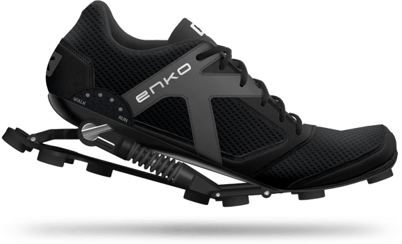 Running Shoe Upgrades Go Bionic - Enko Shoes (579x351), Png Download