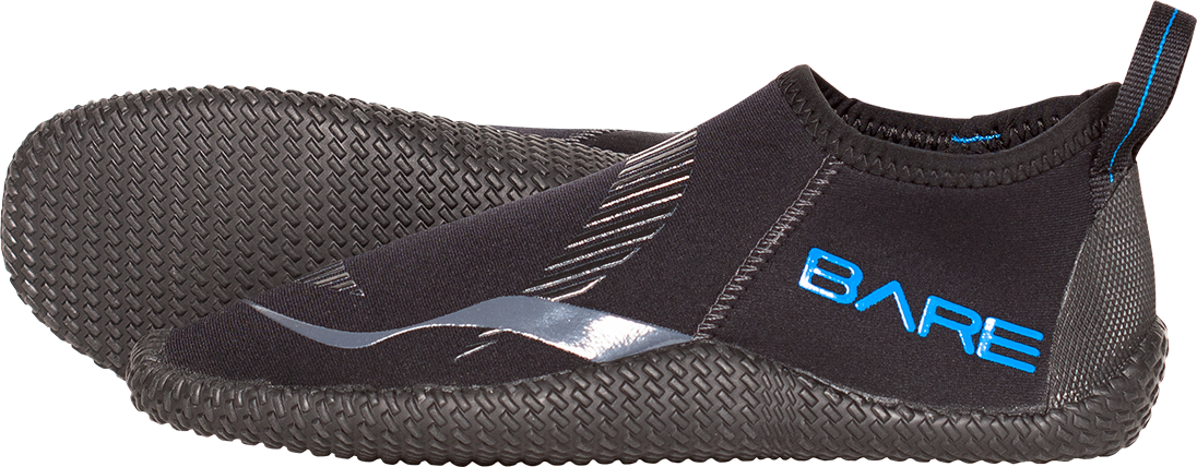 3mm Bare Feet - Bare 3mm Bare Feet Diving, Snorkeling Booties (1096x428), Png Download