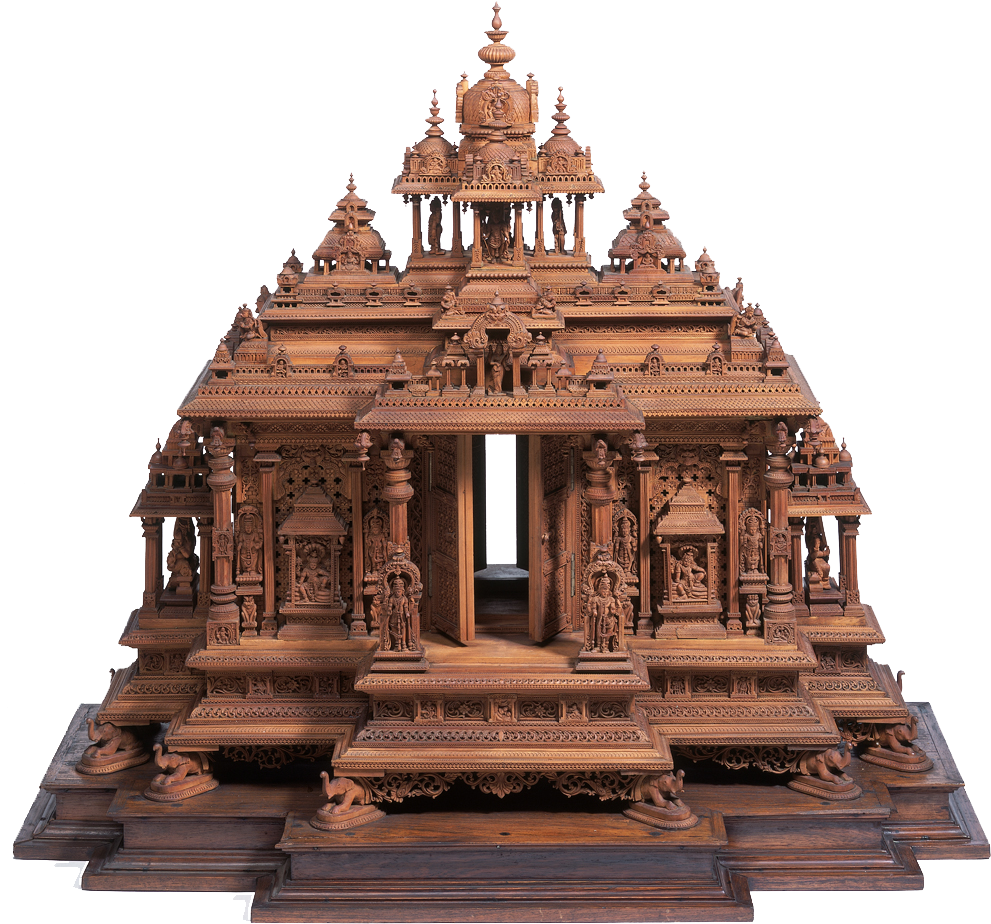 Hindu Temple Background Design