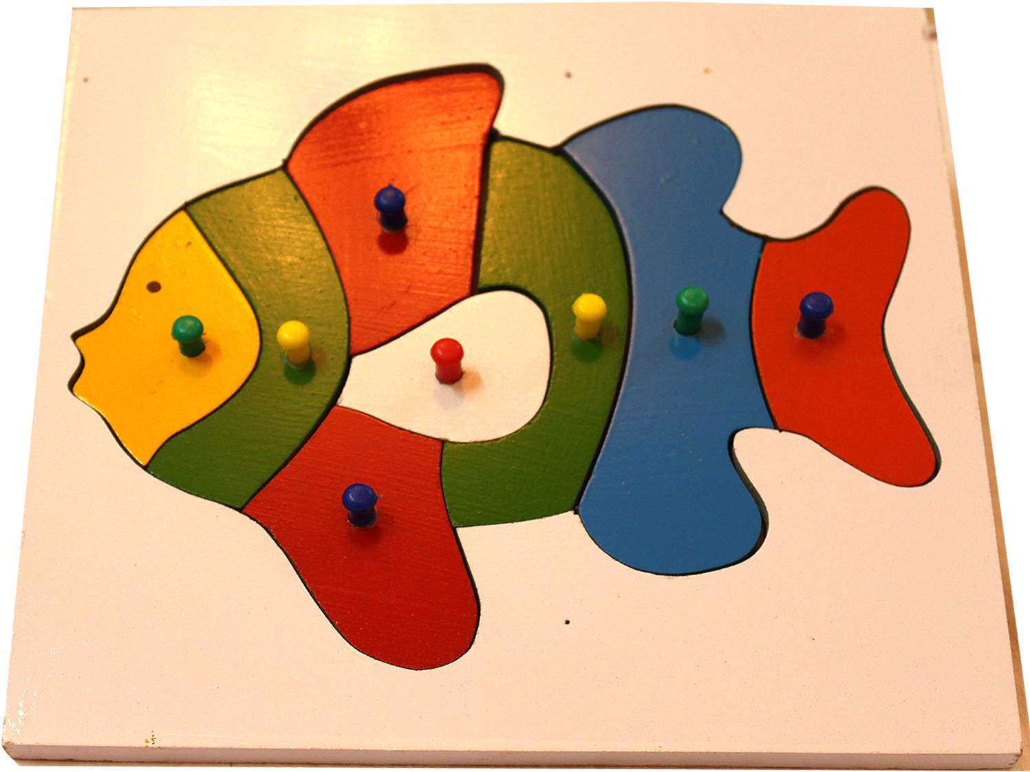 Fish Lock In Puzzle - Cartoon (1500x1500), Png Download