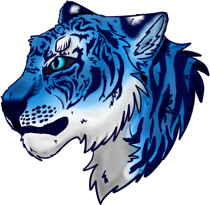 Download Blue Tiger Png Svg Library Download Blue Tiger Hd Png Png Image With No Background Pngkey Com