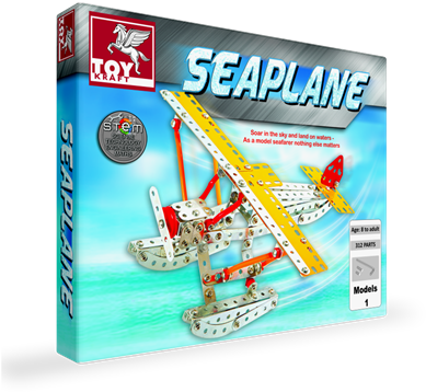 Sea Planes - Toykraft Sea Plane (400x380), Png Download