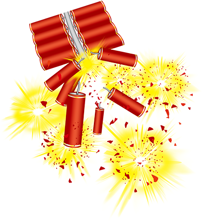 Diwali Firecrackers Png Download Image - 鞭炮 Clipart (600x600), Png Download