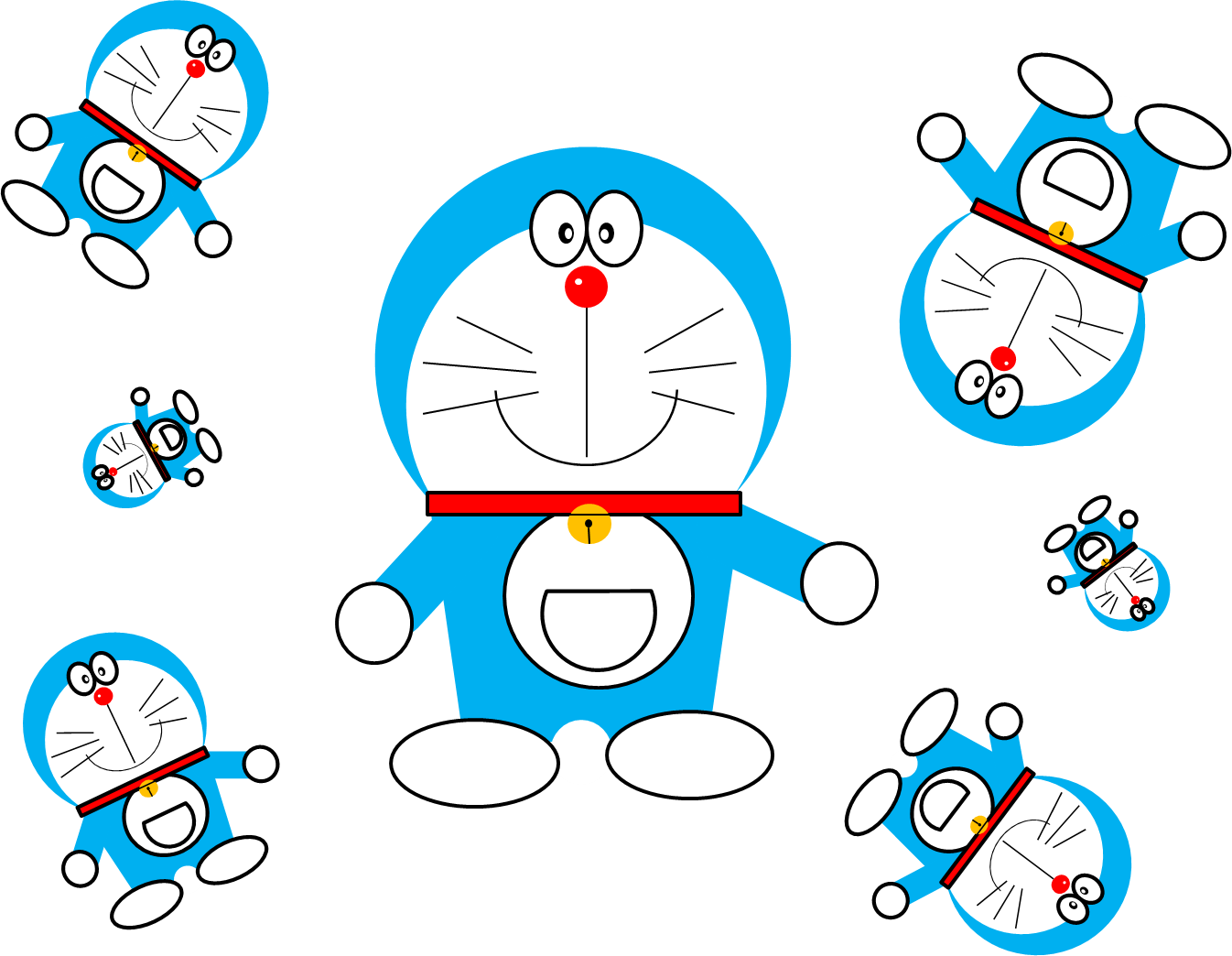 Background Powerpoint Kartun Doraemon - ภาพ พื้น หลัง Powerpoint โด เร ม่อน (1346x1044), Png Download