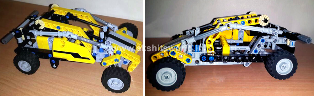 Lego Creations - Model Car (1000x600), Png Download