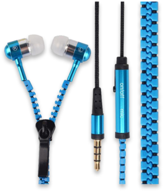 Products/zipper-earphone - Mobile Accessories Png (480x480), Png Download