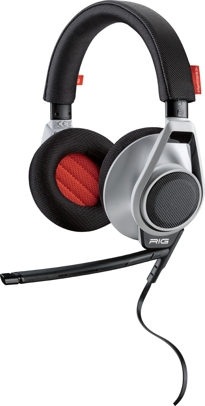 Rig White Boom - Plantronics Rig System (654x1296), Png Download