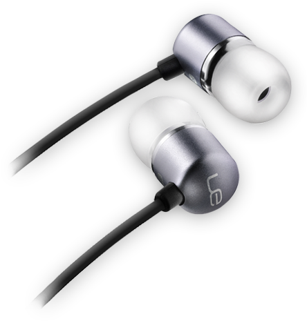 Pimage - Super.fi 4 In-ear Earphones - Gunmetal Silver (455x500), Png Download
