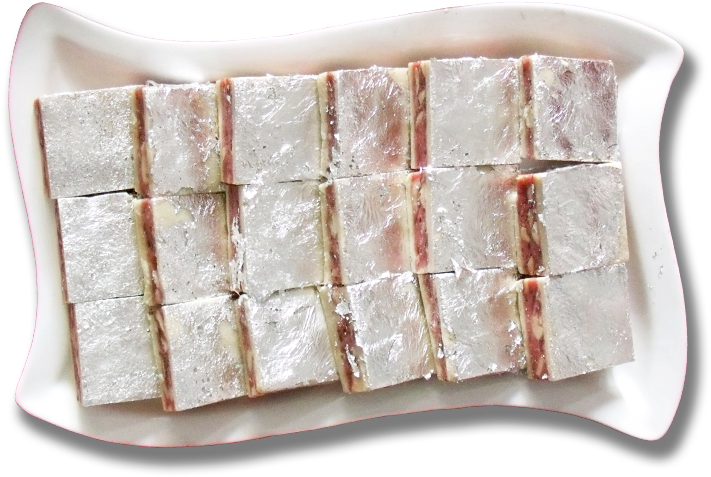 Kaju Gulkand Barfi - Kaju Katli (800x600), Png Download