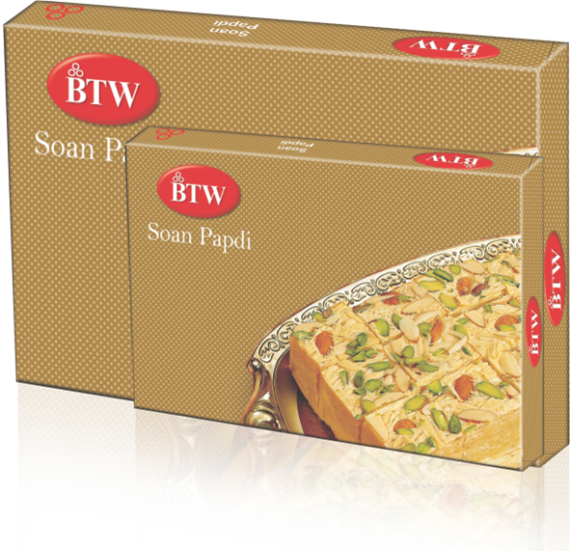 Special Soan Papdi - Btw Soan Papdi (570x551), Png Download