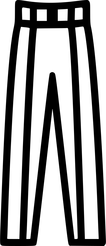 Cloth Dressing Fashion Men Pants Jeans Comments - Arch (424x980), Png Download