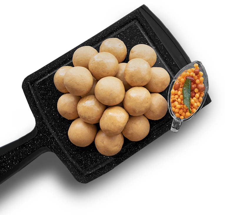 Moong Ladoo - Canarian Wrinkly Potatoes (765x729), Png Download