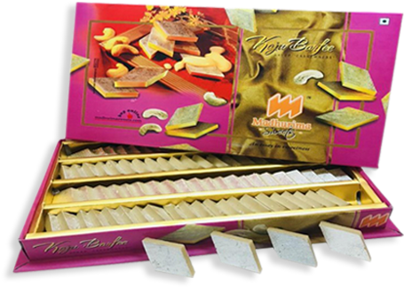Kaju Barfi 1kg - Kaju Barfi (600x600), Png Download