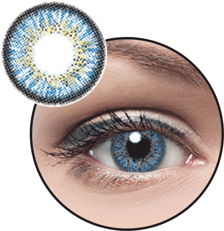 Optiano Color Contact The Eye Mart - Optiano Lenses Price In Karachi (600x490), Png Download