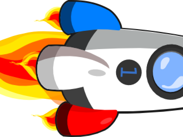 Rocket Ship Clipart Free (640x480), Png Download