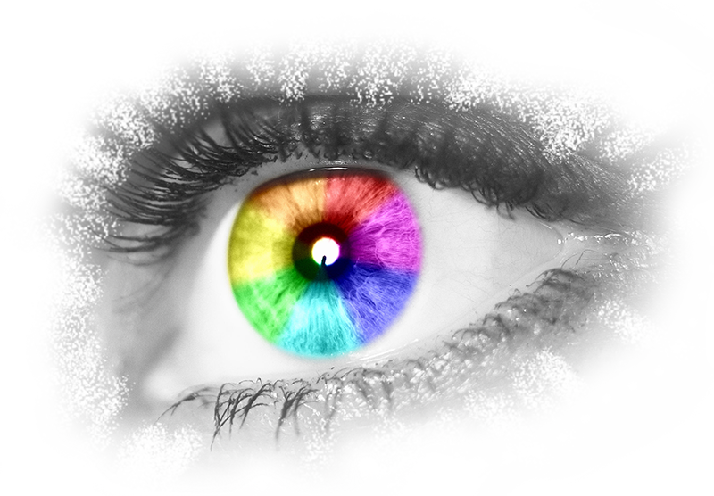 There's More To Colour Than Meets The Eye - Human Eye (800x556), Png Download