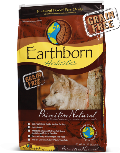 Primitive Natural™ Bag - Earthborn Holistic Primitive Natural Dog Food (520x593), Png Download