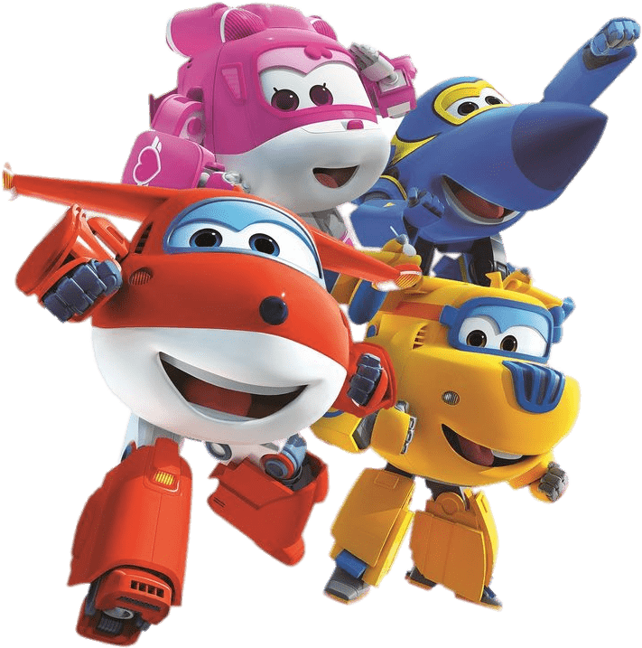 super wings blue plane