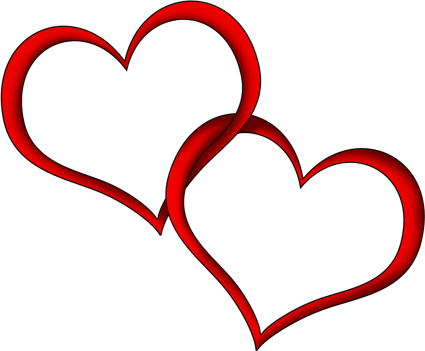 Hearts Png Hd Transpa Images Pluspng - Wedding Heart Clipart Png (1504x1245), Png Download