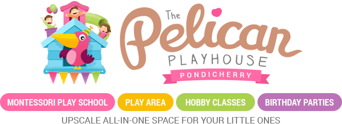 The Pelican Playhouse - Pelican Play School Pondicherry (684x249), Png Download