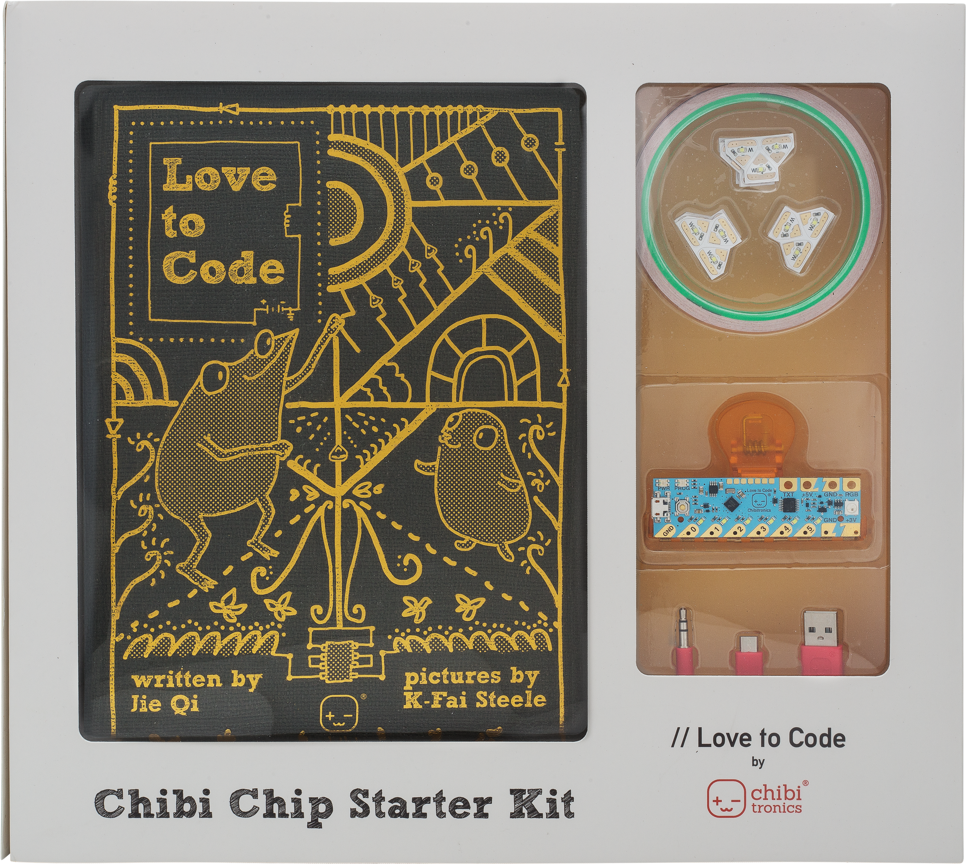 Love To Code Creative Coding Kit (3648x3648), Png Download