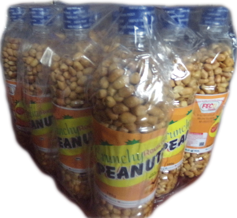 Roasted Groundnut Peanuts 12 Packs - Peanut (600x553), Png Download