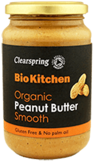 Clearspring Bio Kitchen Organic Smooth Peanut Butter - Organic Peanut Butter Malaysia (350x350), Png Download