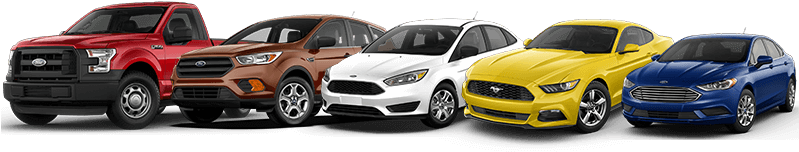 Build Your Dream Car Today - 2018 Ford Lineup Png (798x307), Png Download
