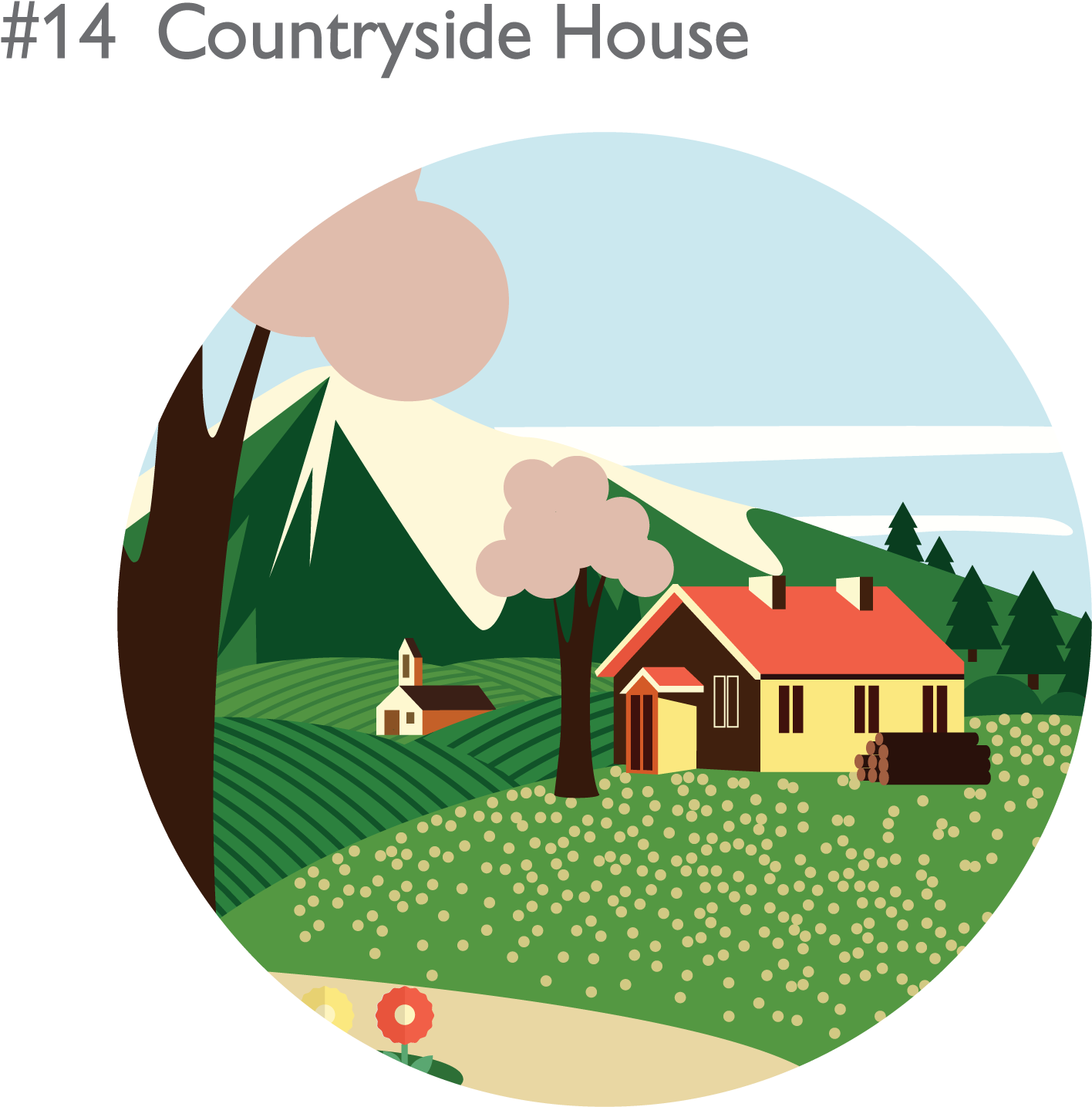 An Icon A Day - House (1753x1608), Png Download