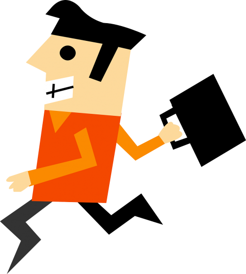 Gif Png Animation Run (500x556), Png Download