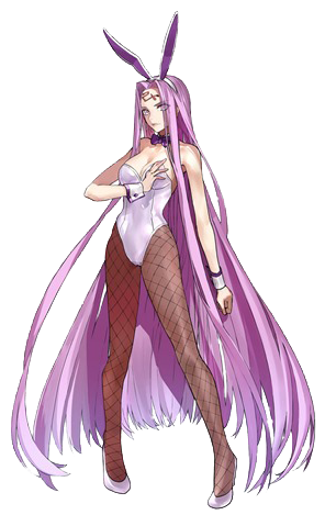Medusa's Voluptuous Bunny Suit - Fate Extella Link Costumes (309x480), Png Download