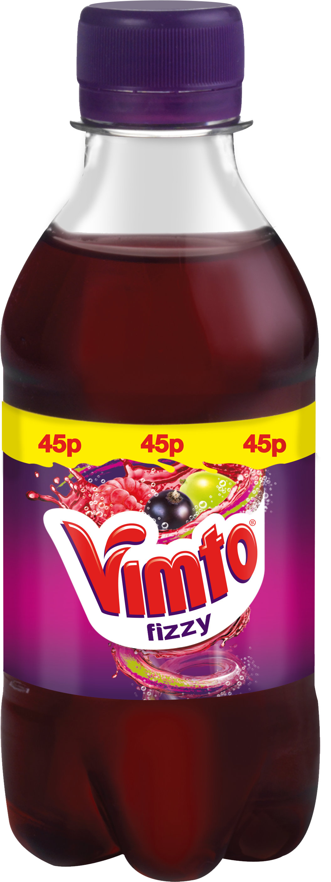 250ml Pet - Vimto Super Sour Poppin' Candy (1258x3508), Png Download