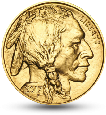 2017 $50 American Gold Buffalo - Gold Buffalo (480x620), Png Download