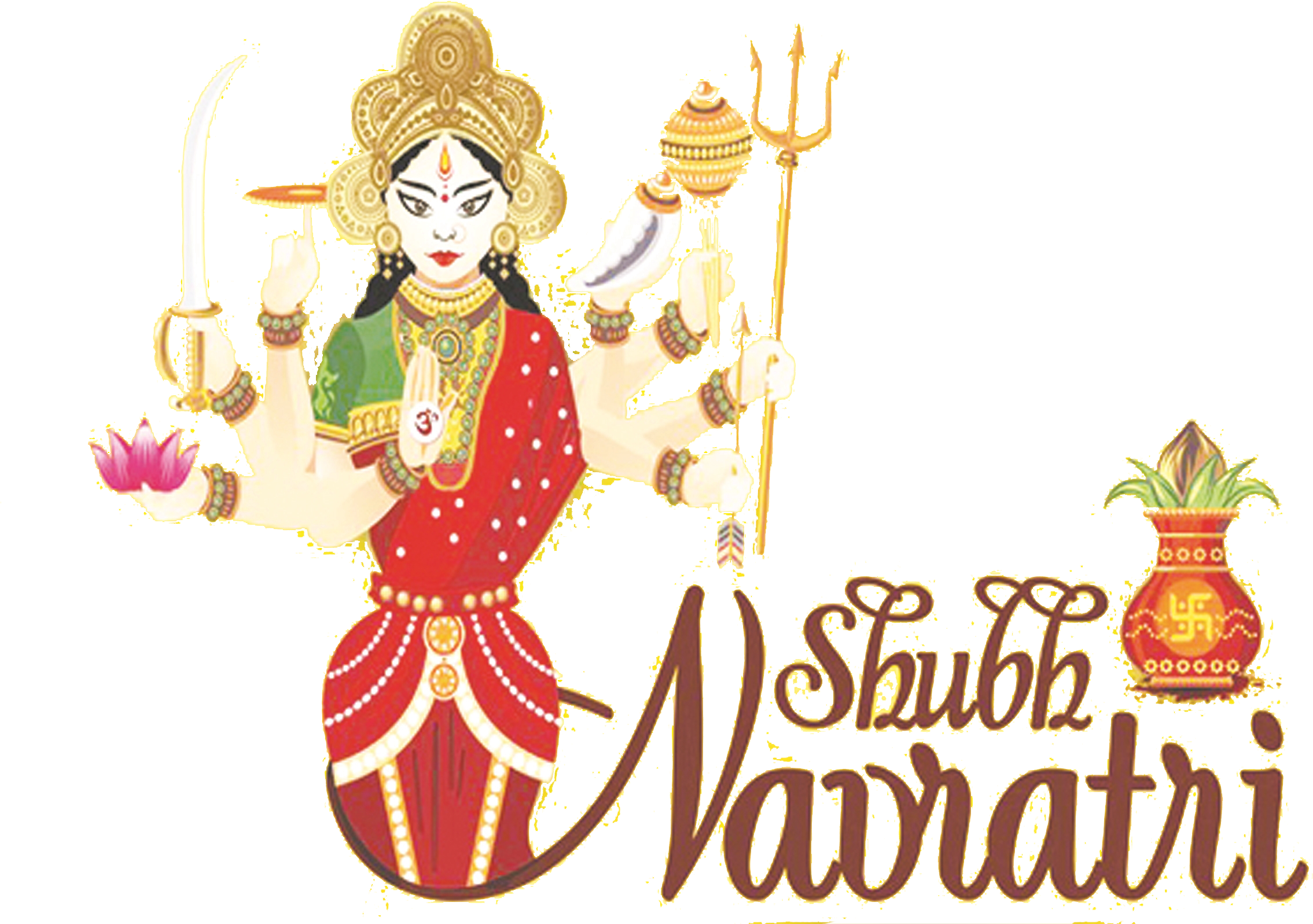 Navratri 2018 Png Images - Navaratri (2400x1600), Png Download