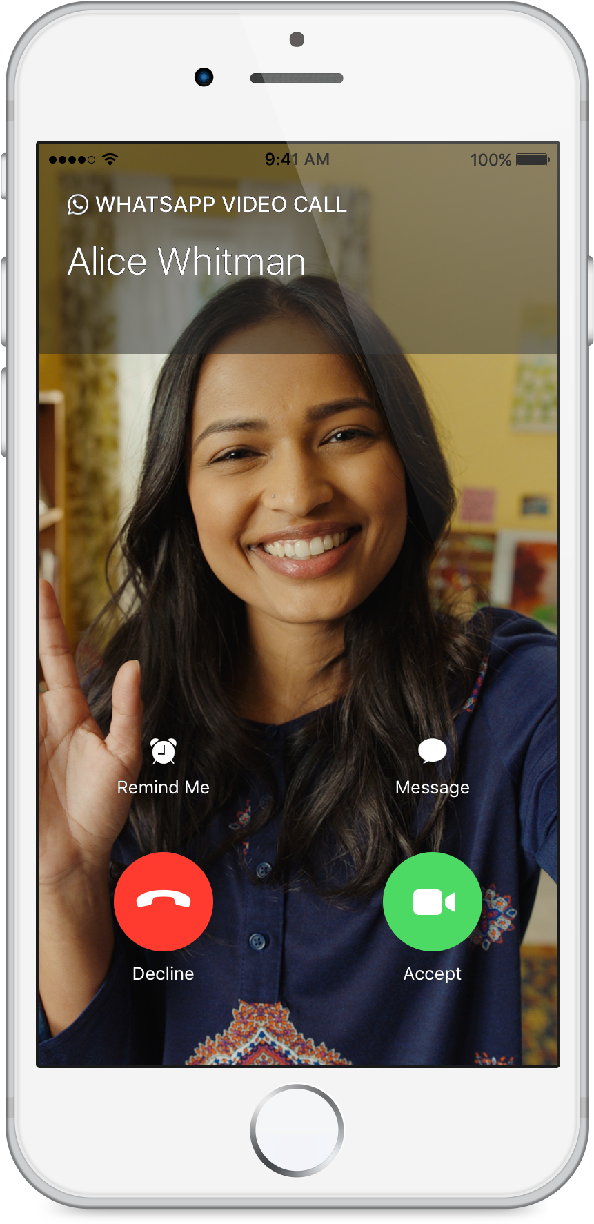 © Whatsapp - Best Video Call App (1002x1881), Png Download