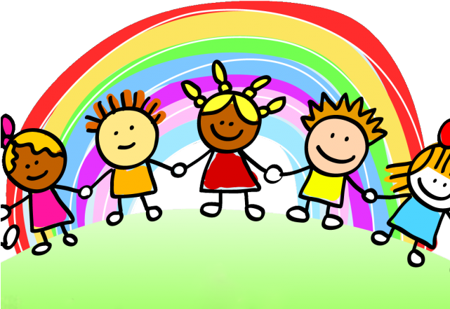Rainbow Clipart Child - Pre School Clip Art (640x480), Png Download
