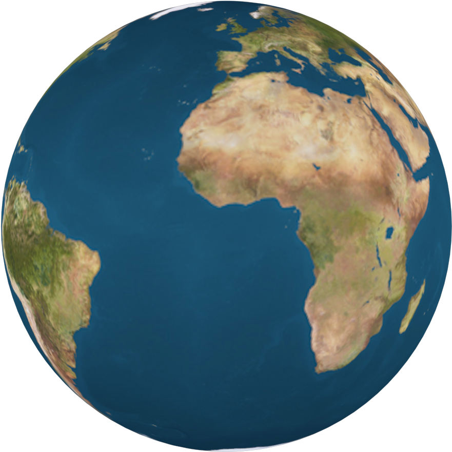 I Want To Turning Rendering Frame To Circle - Earth In Circle (1920x1080), Png Download