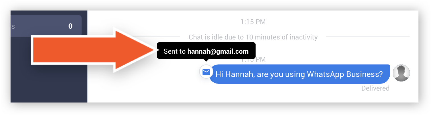 Live Chat Email Integration - Email (1543x530), Png Download