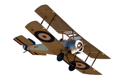 Airplane Biplane Vintage - Vintage Plane Png (400x400), Png Download