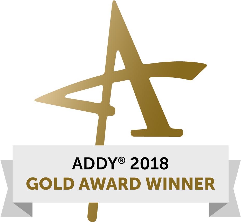 Addy Award Gold (1000x1000), Png Download