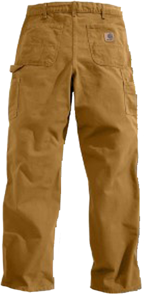 Carhartt Washed Duck Work Dungaree From Atlantic Uniform - Carhartt Pants (442x640), Png Download