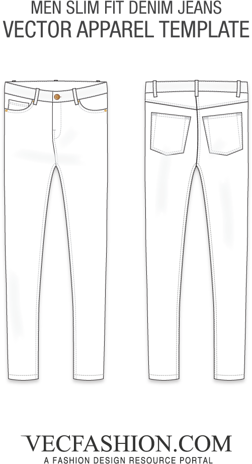 Latest Vectors Tagged Jeans Vecfashion - T Shirt Raglan Vector (600x600), Png Download